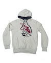 White Cupid Headshot Hoodie