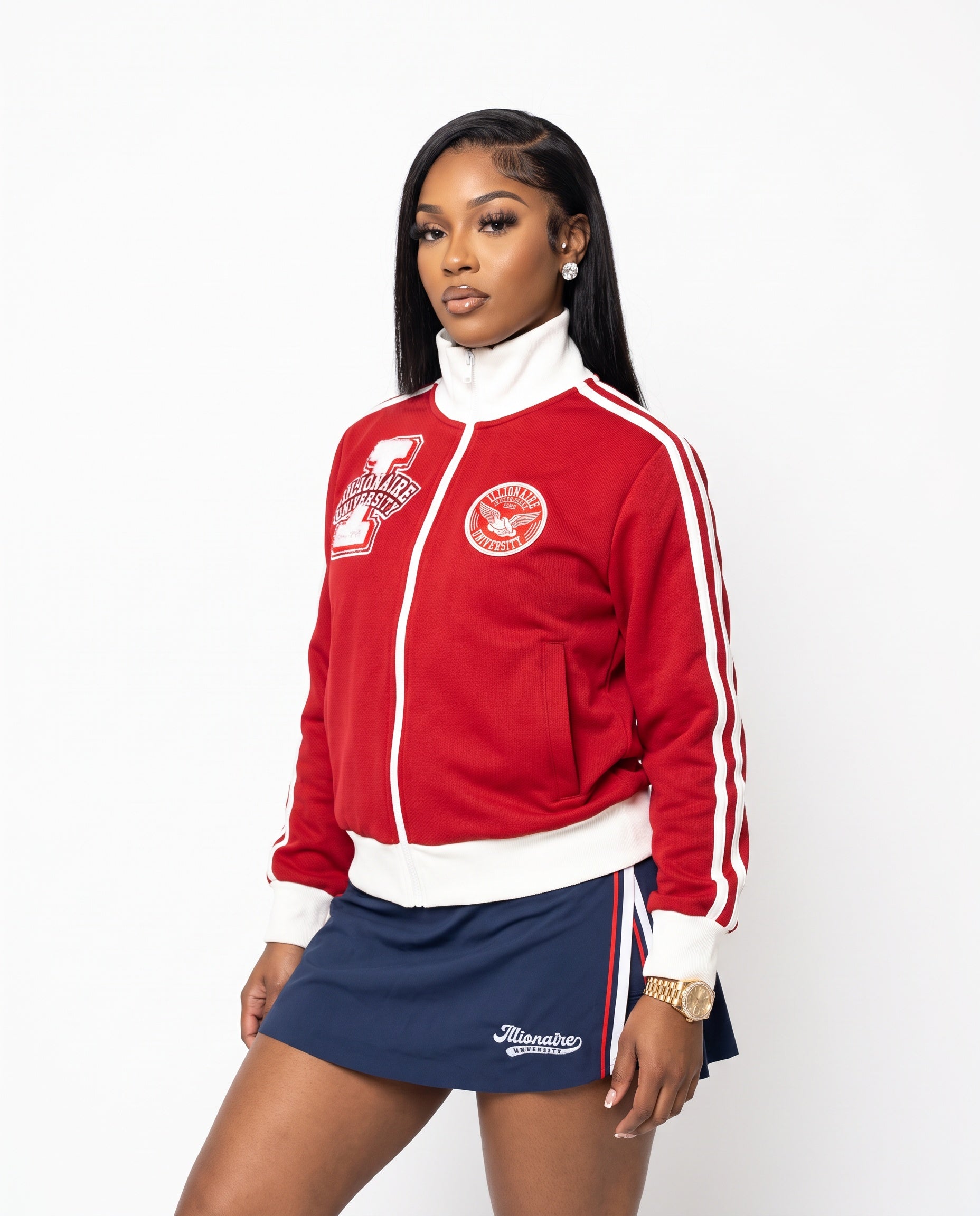 iLLionaire University Varsity Track Jacket