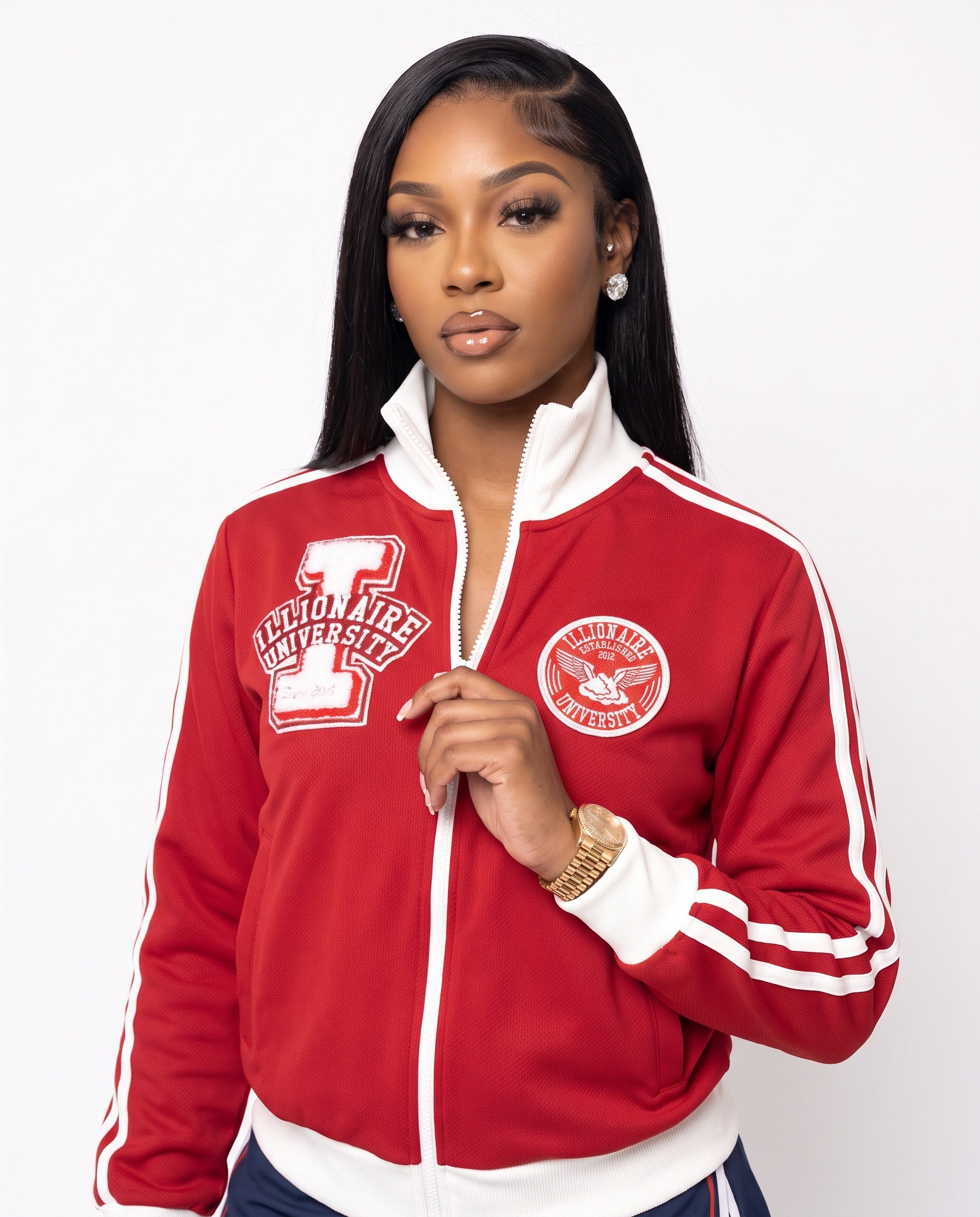 iLLionaire University Varsity Track Jacket