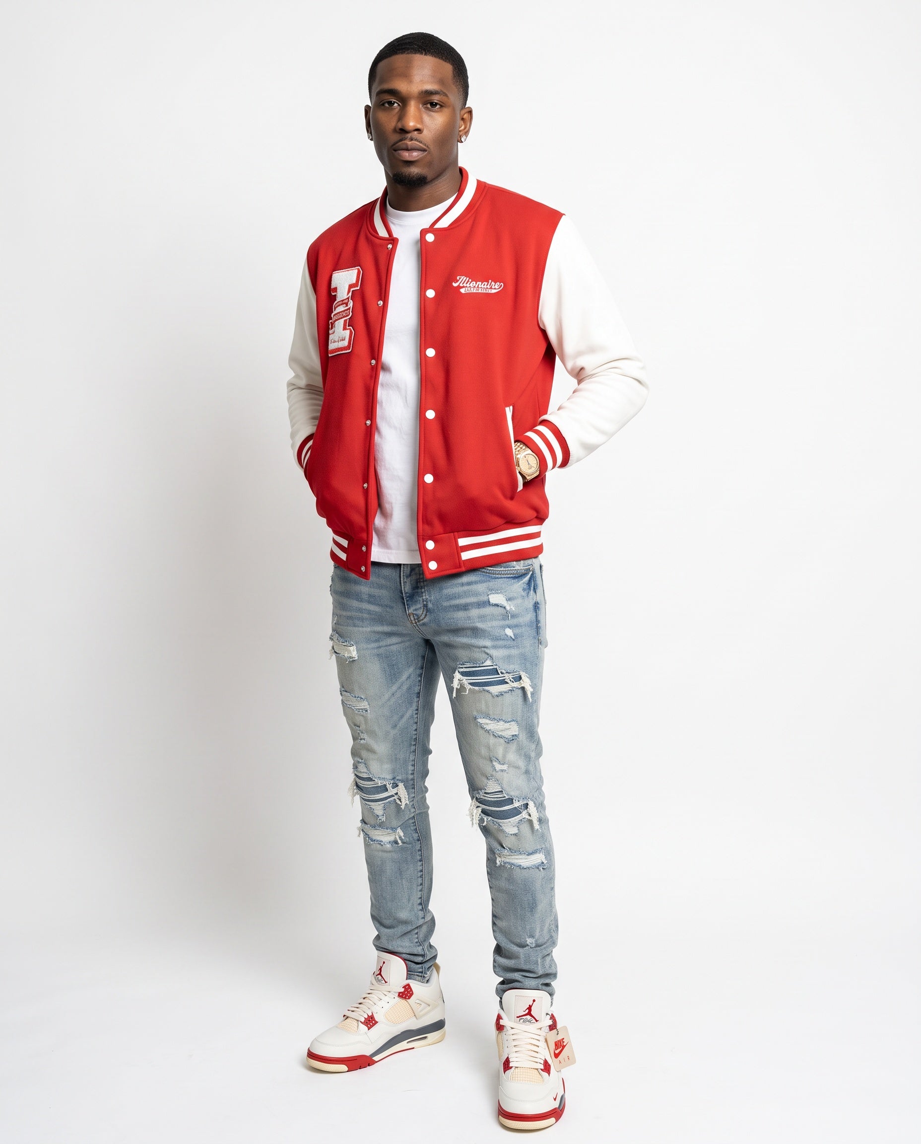 iLLionaire University Varsity Jacket