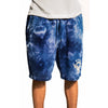 Dark Slate Gray Men’s iLLionaire Tye Dye Fleece Shorts