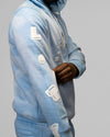 Light Blue Shooting For The Starz Sweatsuit