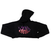 Black Women’s MMNN Crop Hoodie