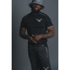 Dark Slate Gray Men’s Reflective Shorts Set